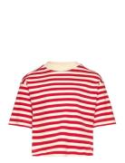 T-Shirt Tops T-Kortærmet Skjorte Red Sofie Schnoor Young