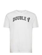 Ace Ivy T-Shirt Gots Tops T-Kortærmet Skjorte White Double A By Wood W...