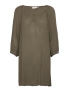 Amber Tunic Tops Tunics Green Kaffe