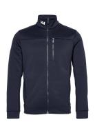 Crew Fleece Jacket Sport Sweatshirts & Hoodies Fleeces & Midlayers Blu...