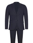 Jprriviera Linen Suit Slim Fit Sn Habit Navy Jack & J S