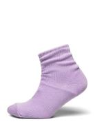 Nkfnobbi Knit Sock Sokker Strømper Purple Name It