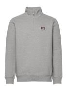 Oakport Quarter Zip Designers Sweatshirts & Hoodies Sweatshirts Grey D...