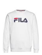 Barbian Crew Sweat Sport Sweatshirts & Hoodies Sweatshirts White FILA