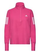 Otr 1/2 Zip W Sport Sweatshirts & Hoodies Sweatshirts Pink Adidas Perf...