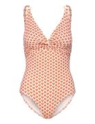 Lucca Swimsuit Badedragt Badetøj Pink Missya