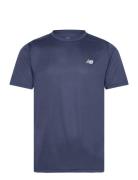 Sport Essentials T-Shirt Sport T-Kortærmet Skjorte Navy New Balance