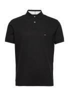Core 1985 Regular Polo Tops Polos Short-sleeved Black Tommy Hilfiger
