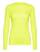 Structure Long Sleeve Sport T-shirts & Tops Long-sleeved Yellow Röhnis...