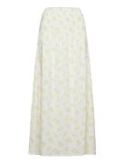 Smock Maxi Skirt Maxikjole Festkjole Multi/patterned Gina Tricot