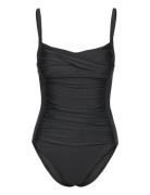 Rwshiitake Swimsuit Badedragt Badetøj Black Rosemunde