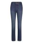 Marion Straight Bottoms Jeans Straight-regular Blue Lee Jeans