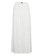 Smock Maxi Skirt Maxikjole Festkjole White Gina Tricot