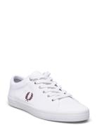 Baseline Twill Low-top Sneakers White Fred Perry