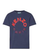 Short Sleeves Tee-Shirt Tops T-Kortærmet Skjorte Navy Kenzo