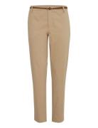 Bydays Cigaret Pants 2 Bottoms Trousers Slim Fit Trousers Cream B.youn...