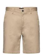 Milano Twill Shorts Bottoms Shorts Chinos Shorts Beige Clean Cut Copen...