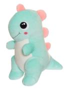 Squeezie, Sitting Dino, Pistacchio Toys Soft Toys Stuffed Animals Mult...