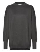 Als Over Knit Top Tops Knitwear Jumpers Grey NORR