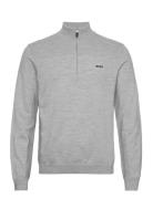 Momentum-X_Qz Sport Sweatshirts & Hoodies Sweatshirts Grey BOSS