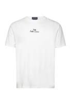 Classic Fit Logo Jersey T-Shirt Tops T-Kortærmet Skjorte White Polo Ra...
