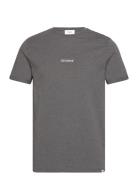 Lens T-Shirt - Seasonal Tops T-Kortærmet Skjorte Grey Les Deux