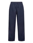 Relaxed Linen Pants Bottoms Trousers Navy GANT