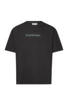 Shadow Embossed Logo T-Shirt Tops T-Kortærmet Skjorte Black Calvin Kle...