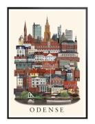 Odense Small Poster Home Decoration Posters & Frames Posters Cities & ...
