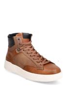 Sl400 Hgh Lea M High-top Sneakers Brown Björn Borg