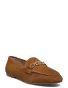 Averi Ii Suede Loafer Loafers Flade Sko Brown Lauren Ralph Lauren