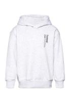 Hmldante Hoodie Sport Sweatshirts & Hoodies Hoodies Grey Hummel