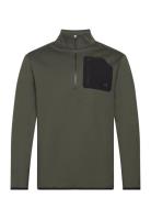 Delta 1/2 Zip Mid-Layer Sport Sweatshirts & Hoodies Fleeces & Midlayer...