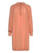 Populusbbhazy Dress Kort Kjole Orange Bruuns Bazaar