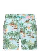 Hawaii Print Swim Shorts Badeshorts Multi/patterned GANT