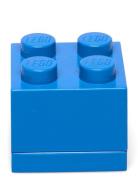 Lego Mini Box 4 Home Kids Decor Storage Storage Boxes Blue LEGO STORAG...