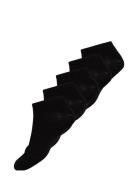 5-Pack Men Bamboo Footie Ankelstrømper Korte Strømper Black URBAN QUES...