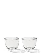 Pinho Glass, 2 Pcs. Home Tableware Glass Drinking Glass Nude Form & Re...