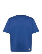 Mahudson 73 Tops T-Kortærmet Skjorte Blue Matinique