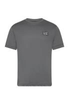 T-Shirts Tops T-Kortærmet Skjorte Grey EA7