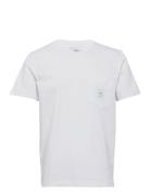 Square Pocket T-Shirt Tops T-Kortærmet Skjorte White Makia