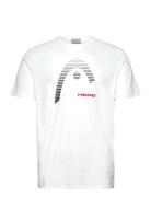 Club Carl T-Shirt Men Sport T-Kortærmet Skjorte White Head