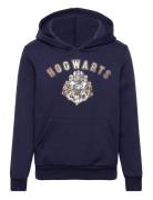 Sweat Kangourou Tops Sweatshirts & Hoodies Hoodies Navy Harry Potter