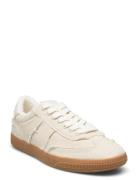 Trainers With Frayed Details Low-top Sneakers Beige Mango