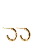 Palma Mini Hoop 12 Mm Accessories Jewellery Earrings Hoops Gold By Jol...