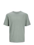 Jprcc Soft Linen Blend Ss Tee Tops T-Kortærmet Skjorte Blue Jack & J S