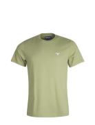 Barbour Ess Sports Tee Designers T-Kortærmet Skjorte Khaki Green Barbo...