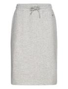 Rel Midi Shield Skirt Knælang Nederdel Grey GANT