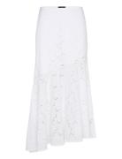 Skirt Marta Lang Nederdel White Lindex