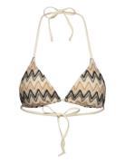 Amber Bikini Top Swimwear Bikinis Bikini Tops Triangle Bikinitops Beig...